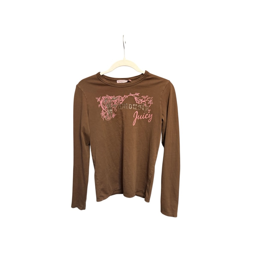 Juicy Couture Brown Long Sleeve “Famously Juice”